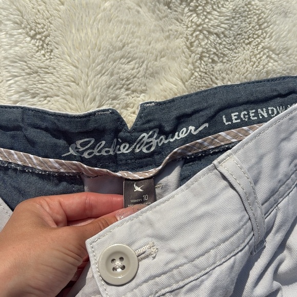 Eddie Bauer Low-Rise Cotton Pants – Size 10 |Straight Leg | Slightly Curvy Fit - Picture 3 of 6